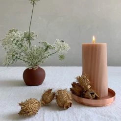 The Floral Society Cassie Copper Pillar Plate Best Sellers