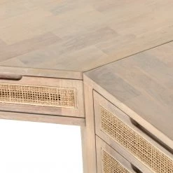 Fourhands Best Sellers Clarita Desk System W/ Filing Cabinet