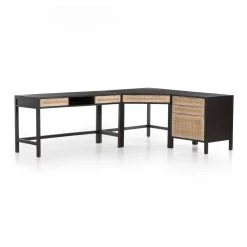 Fourhands Best Sellers Clarita Desk System W/ Filing Cabinet