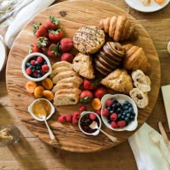 ETU HOME New Kitchen Classic Trivet Top Lazy Susan