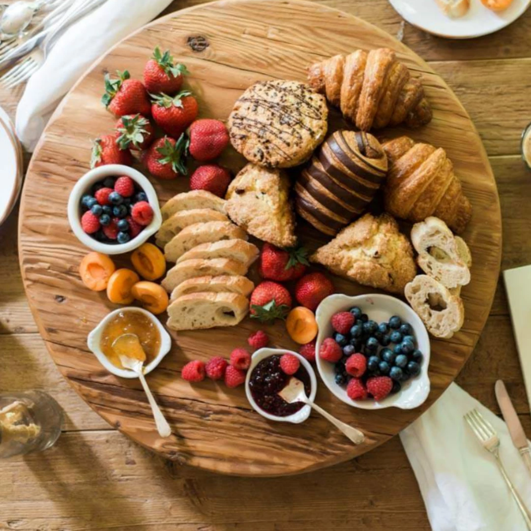 ETU HOME New Kitchen Classic Trivet Top Lazy Susan