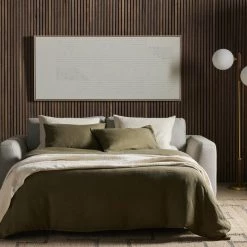 Fourhands New Arrivals Colt Sofa Bed-Aldred Silver-Queen