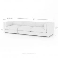 Fourhands Best Sellers Cosette 3-Pc Sectional