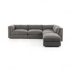 Fourhands Cosette 4-Pc Sectional W/ Ottoman