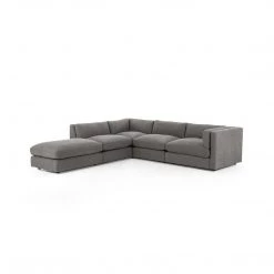 Fourhands Cosette 4-Pc Sectional W/ Ottoman