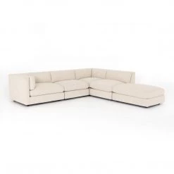 Fourhands Cosette 4-Pc Sectional W/ Ottoman