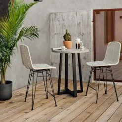 Fourhands Cyrus Outdoor Bar + Counter Table New Outdoor