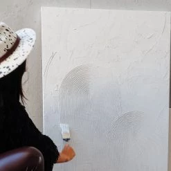 Ashley Craig Deco Arches Original Art - White