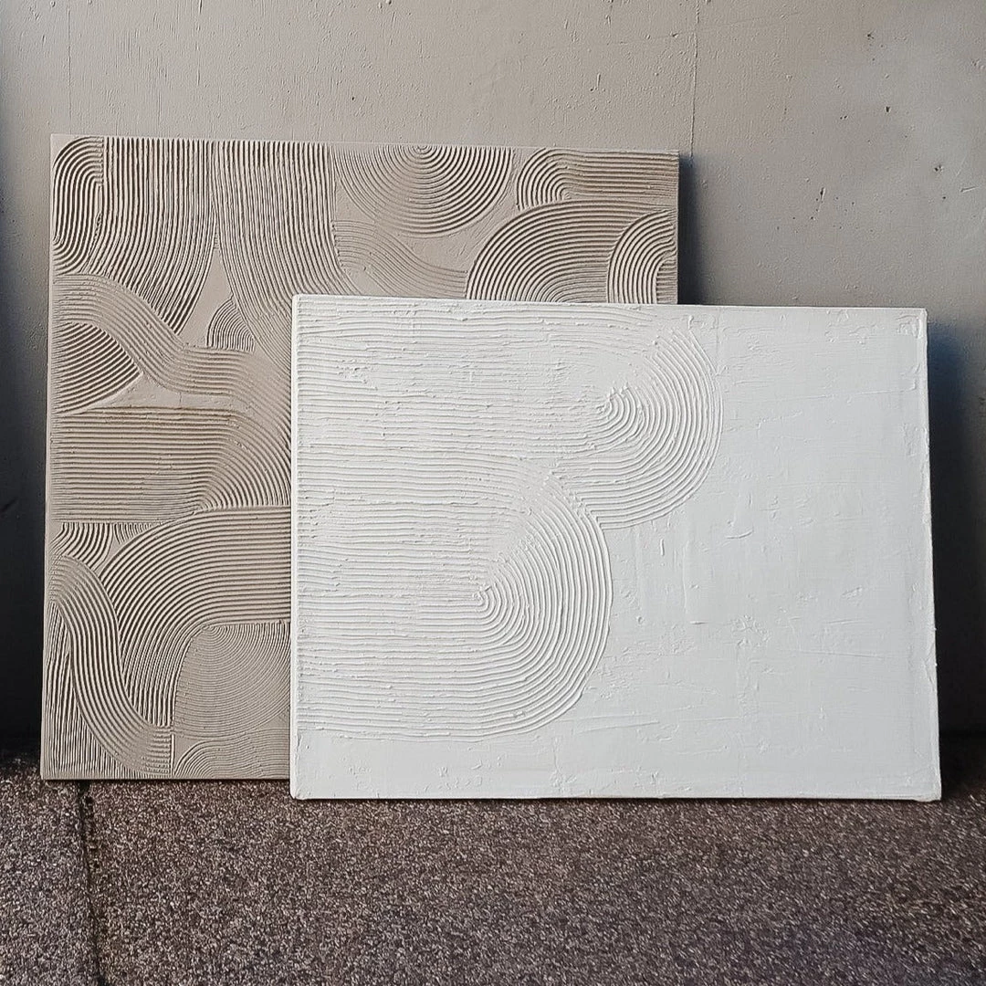 Ashley Craig Deco Arches Original Art - White