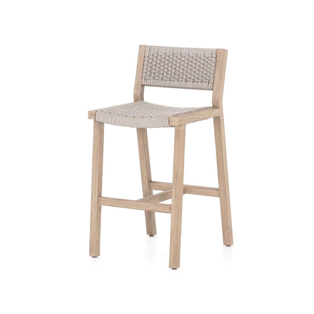 Fourhands New Outdoor Delano Outdoor Bar + Counter Stool