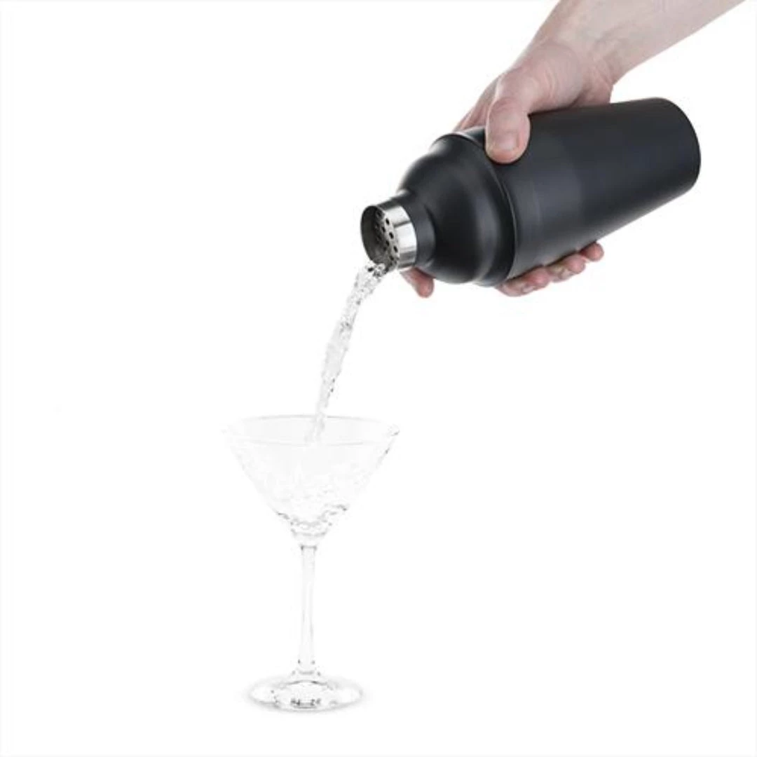 True Brands Ebony Cocktail Shaker