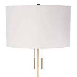 Regina Andrews Ebony Floor Lamp