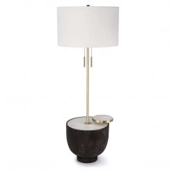 Regina Andrews Ebony Floor Lamp