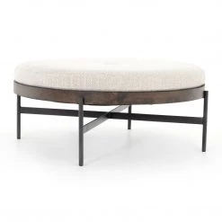 Fourhands Edwyn Large Ottoman Best Of Living Room