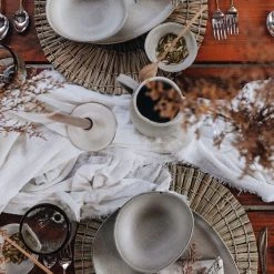 FAIRE Everyday Belgian Linen Table Runner New Kitchen