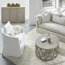 Essentials For Living Faye Slipcover Swivel Club Chair Best Of Living Room