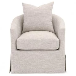 Essentials For Living Faye Slipcover Swivel Club Chair Best Of Living Room