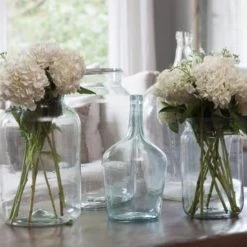 ETU HOME New Home Decor Found Glass Demijohn