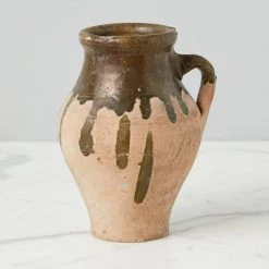 ETU HOME Found Green Amphora New Home Decor