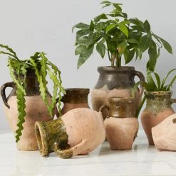 ETU HOME Found Green Amphora New Home Decor