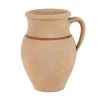 ETU HOME New Home Decor Found Unglazed Jug