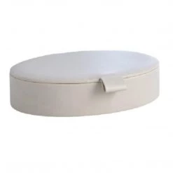 Global Views Genevieve Leather Box