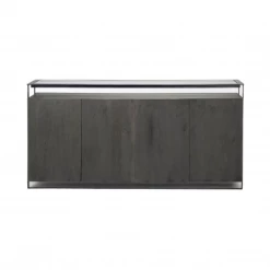 Mercana Glass Top Sideboard