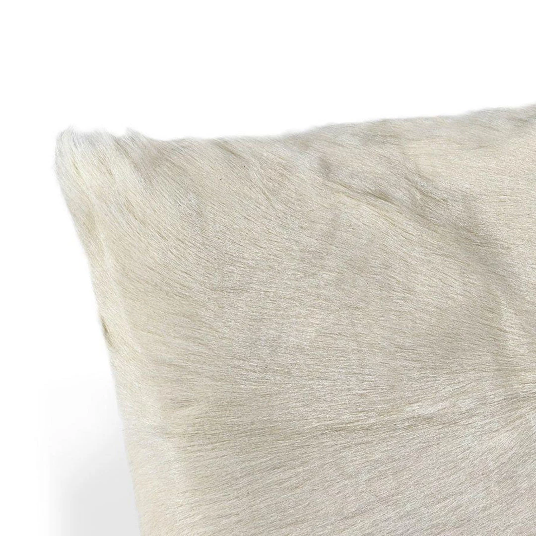 INTERLUDE HOME Goat Skin Bolster Pillow