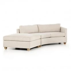 Fourhands Heidi Laf Sofa W/Ottoman Best Sellers