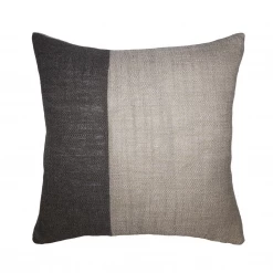 Square Feathers Best Sellers Hopsack Two Tone Pillow