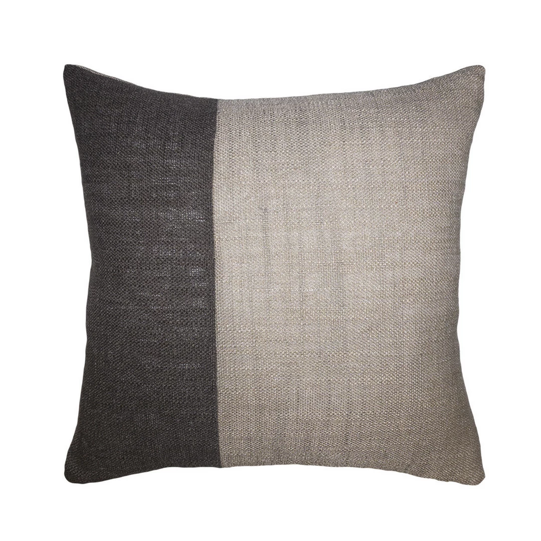 Square Feathers Best Sellers Hopsack Two Tone Pillow