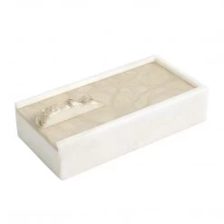 Studio A Home Kenneth Alabaster Box