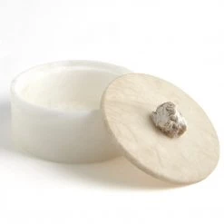 Studio A Home Kenneth Alabaster Box
