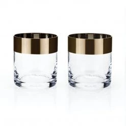 True Brands Kyrie Bronze Tumblers New Kitchen