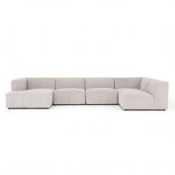 Fourhands Langham Channeled 5-Pc Laf Chaise Secti