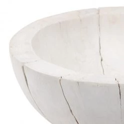 Fourhands Large Turned Pedestal Bowl