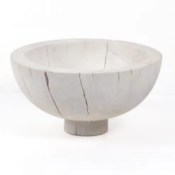 Fourhands Large Turned Pedestal Bowl