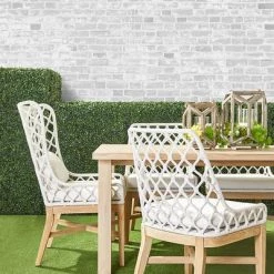 Essentials For Living Lattis Outdoor Wing Chair New Outdoor