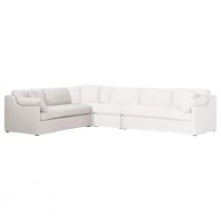 Essentials For Living Lena Modular Slope Arm Slipcover 2-Seat Left Arm Sofa Best Of Living Room