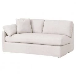 Essentials For Living Lena Modular Slope Arm Slipcover 2-Seat Left Arm Sofa Best Of Living Room