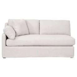 Essentials For Living Lena Modular Slope Arm Slipcover 2-Seat Left Arm Sofa Best Of Living Room