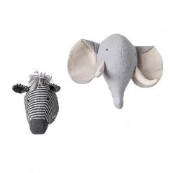 CREATIVE CO OP Linen Stuffed Wall Decor In Stock