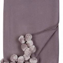 FAIRE Luxxe Pom Pom Throw HOME DECOR