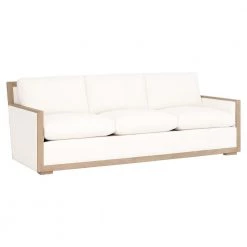 Essentials For Living Manhattan Wood Trim Sofa 85" Best Of Living Room
