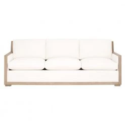 Essentials For Living Manhattan Wood Trim Sofa 85" Best Of Living Room
