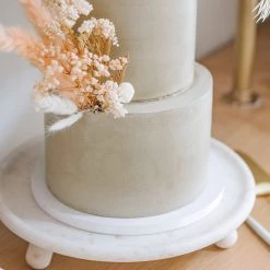 BIDK HOME New Kitchen Marble Cake Stand