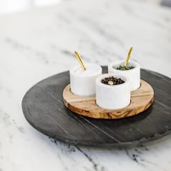 Bloomingville Marley Pot & Wood Board New Kitchen