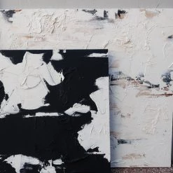 Ashley Craig Mixed Media Original Art - Black