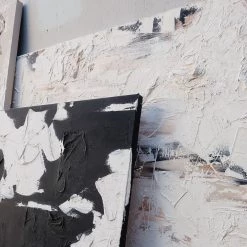 Ashley Craig Mixed Media Original Art - Black