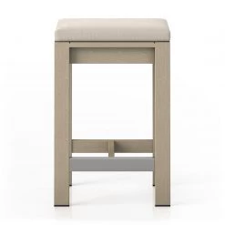 Fourhands Monterey Outdoor Bar & Counter Stool, Washed Brown New Outdoor